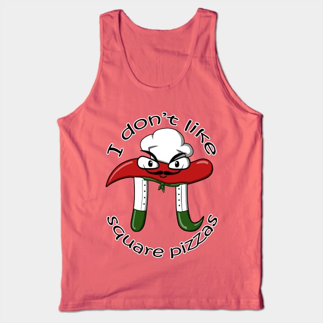 Square pizzas Tank Top by NMdesign